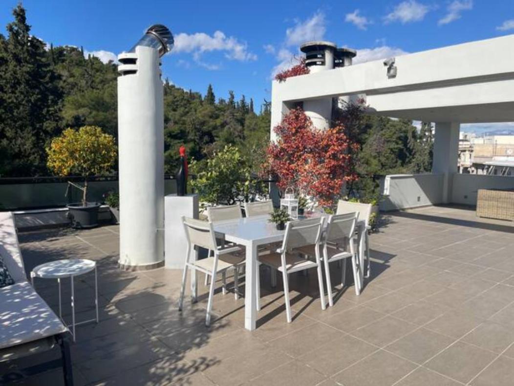 Athens Lycabettus Hill Penthouse, Private Roof Garden & Pool Apartment Екстериор снимка