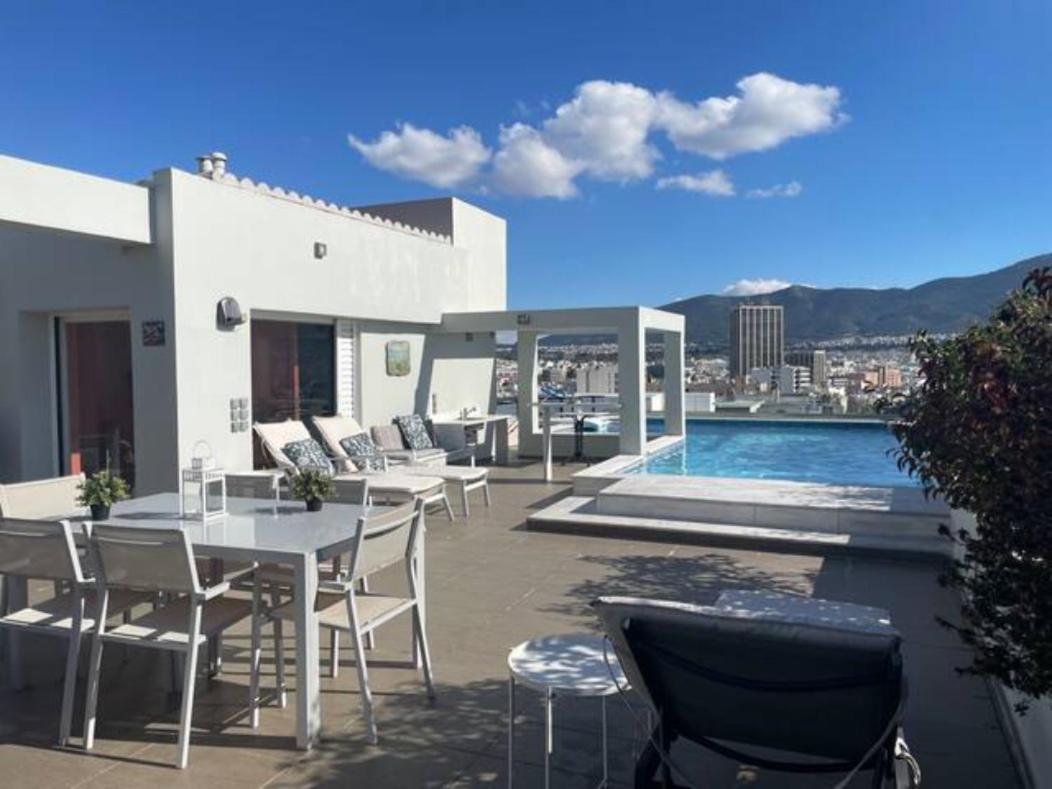 Athens Lycabettus Hill Penthouse, Private Roof Garden & Pool Apartment Екстериор снимка