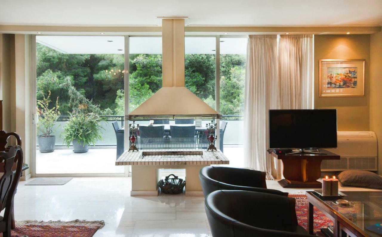 Athens Lycabettus Hill Penthouse, Private Roof Garden & Pool Apartment Екстериор снимка