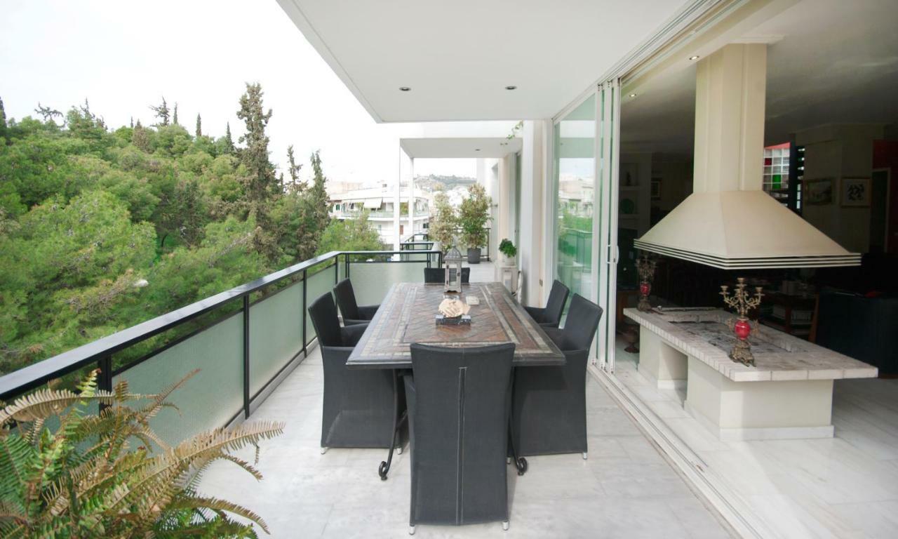 Athens Lycabettus Hill Penthouse, Private Roof Garden & Pool Apartment Екстериор снимка